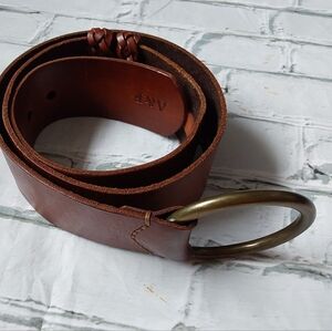 ABERCROMBIE AND FITCH LEATHER BELT SIZE S